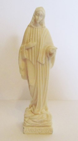 Hl. Maria in weiß - kleine Figur