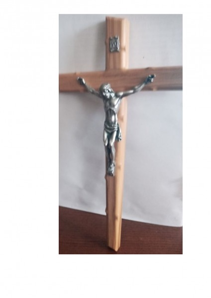 Holzkreuz 20cm mit Corpus