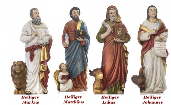 Vier EVANGELISTEN Statuen - Gesamtangebot