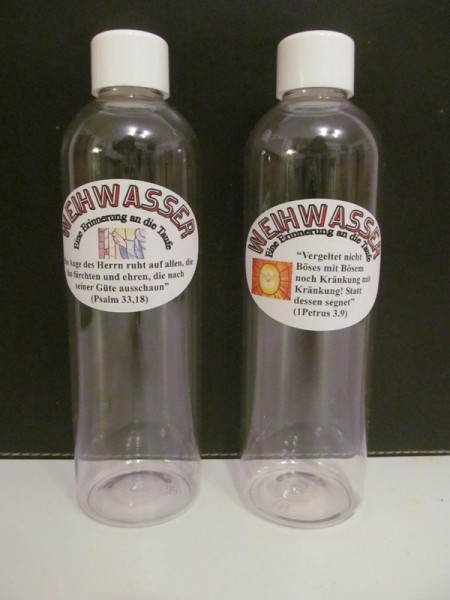 Weihwasserflasche 250 ml - Staffelpreise