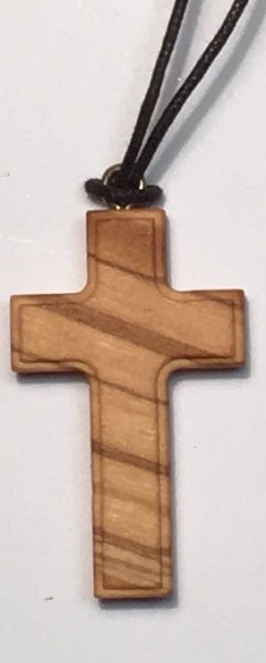 Holzkreuz mit Halsband
