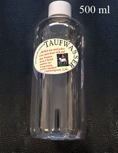 Weihwasser 500 ml ab 0,69 € Staffelpreise