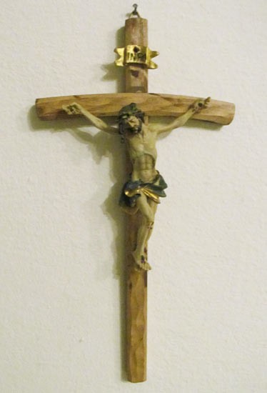Holzkreuz - Jesus Christus