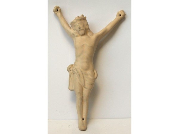 Christus-Corpus Keramik natur ca. 27 cm