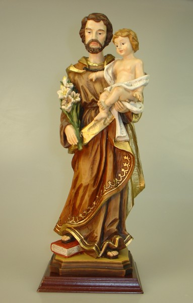 Heiliger Josef mit Jesuskind ca. 35 cm