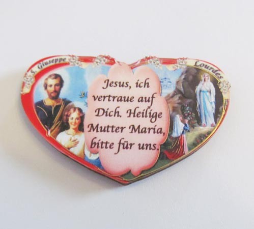 Plakette - Jesus und Maria