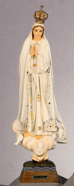 Heilige Maria Fatima Statue