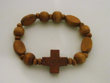 Armband - Holzkreuz