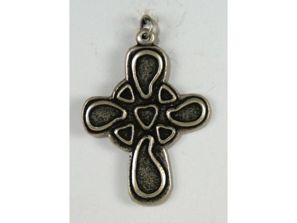 Umhängekreuz Altsiber ca. 6 cm