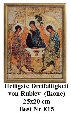 Heiligste Dreifaltigkeit von Rublev