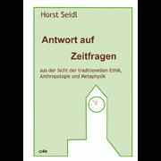 Seidl: Antwort Zeitfragen