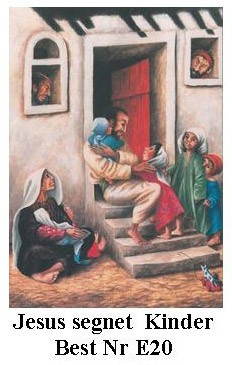 Jesus segnet Kinder
