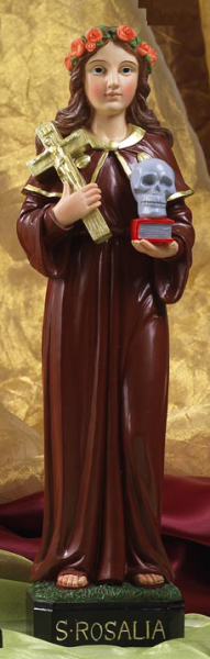 Heilige Rosalia Statue ca. 25 cm