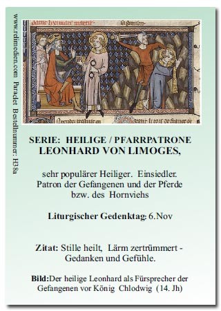 Heiliger Leonhard von Limoges