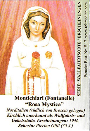 Faltblatt Rosa Mystica - Montichiari